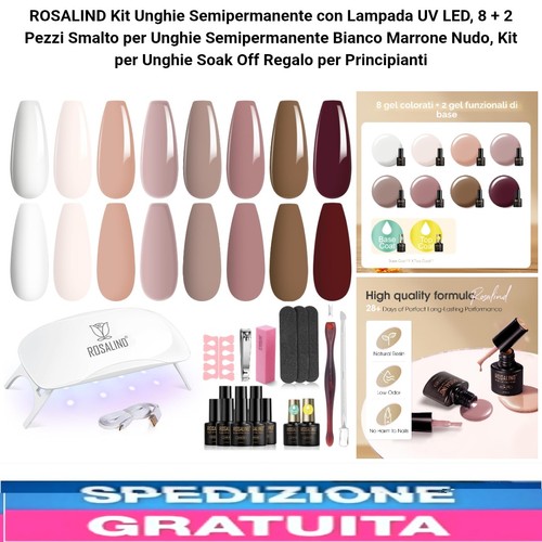 Kit unghie semipermanente - kit,