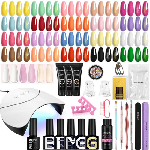 Phoenixy 43pcs kit unghie - 43pcs,