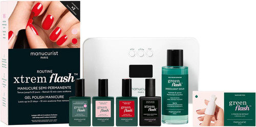 Kit gel unghie - flash, con